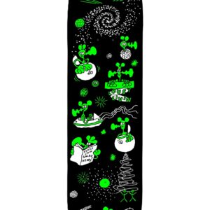 Outer Space Skateboard Deck Popsicle Shape