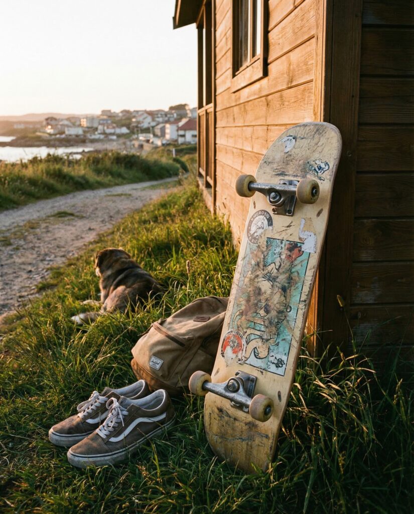 Skateboard Lifestyle Foto Skakeboard für Anfänger