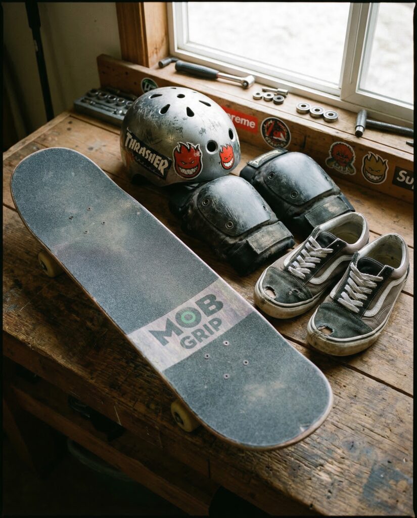 Skateboard auf Tisch Skakeboard für Anfänger
